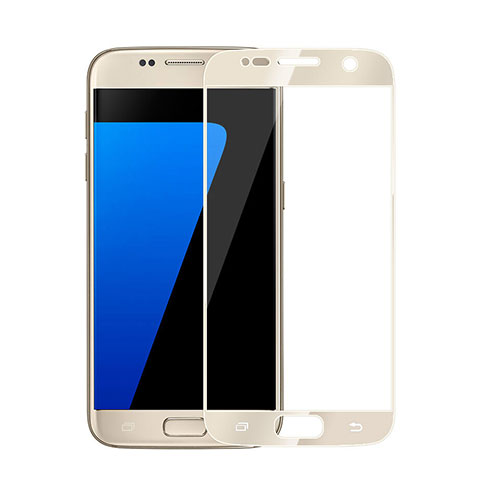 Pellicola in Vetro Temperato Protettiva Integrale Proteggi Schermo Film per Samsung Galaxy S6 SM-G920 Oro