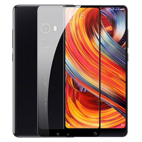 Pellicola in Vetro Temperato Protettiva Integrale Proteggi Schermo Film per Xiaomi Mi Mix 2 Nero