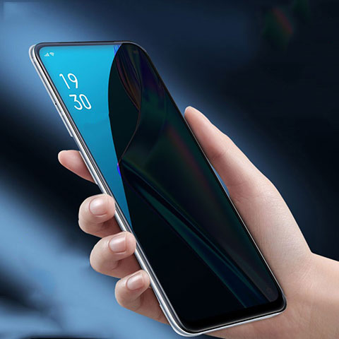 Pellicola in Vetro Temperato Protettiva Privacy Proteggi Schermo Film M01 per Oppo Reno2 Chiaro