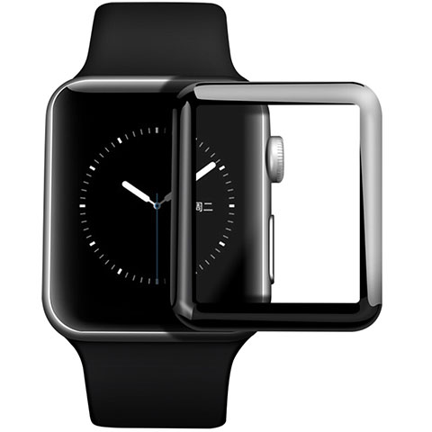 Pellicola in Vetro Temperato Protettiva Proteggi Schermo Film F04 per Apple iWatch 2 42mm Chiaro