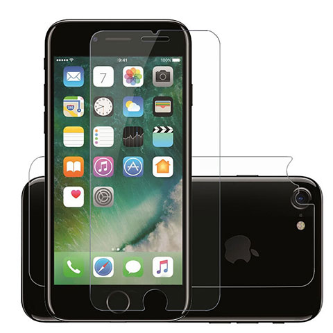 Pellicola in Vetro Temperato Protettiva Proteggi Schermo Film F09 per Apple iPhone SE (2020) Chiaro