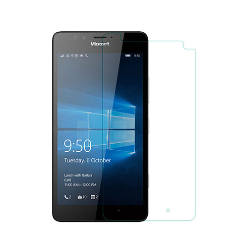 Pellicola in Vetro Temperato Protettiva Proteggi Schermo Film per Microsoft Lumia 950 Chiaro