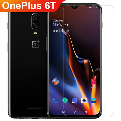 Pellicola in Vetro Temperato Protettiva Proteggi Schermo Film per OnePlus 6T Chiaro