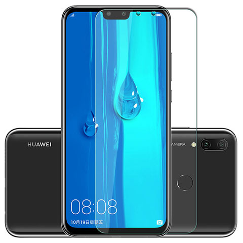 Pellicola in Vetro Temperato Protettiva Proteggi Schermo Film T01 per Huawei Y9 (2019) Chiaro