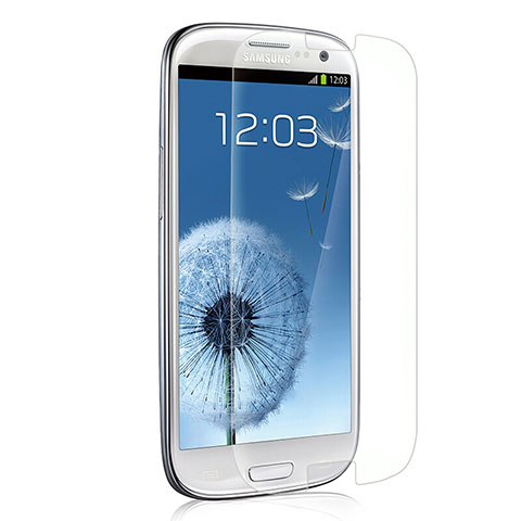 Pellicola in Vetro Temperato Protettiva Proteggi Schermo Film T01 per Samsung Galaxy S3 i9300 Chiaro