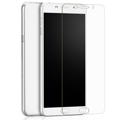 Pellicola in Vetro Temperato Protettiva Proteggi Schermo Film T02 per Samsung Galaxy A9 (2016) A9000 Chiaro