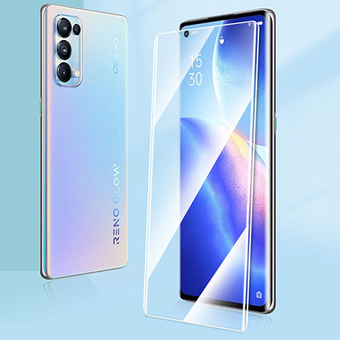 Pellicola in Vetro Temperato Protettiva Proteggi Schermo Film T03 per Oppo Reno5 Pro 5G Chiaro