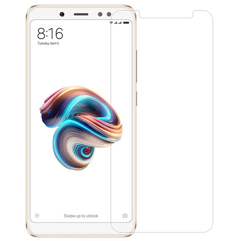 Pellicola in Vetro Temperato Protettiva Proteggi Schermo Film T03 per Xiaomi Redmi Note 5 Pro Chiaro