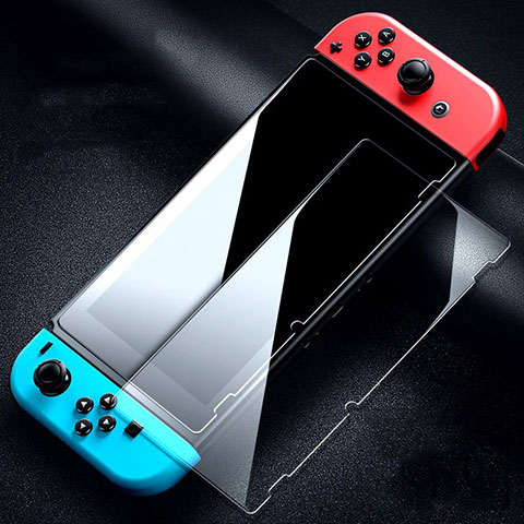 Pellicola in Vetro Temperato Protettiva Proteggi Schermo Film T06 per Nintendo Switch Chiaro