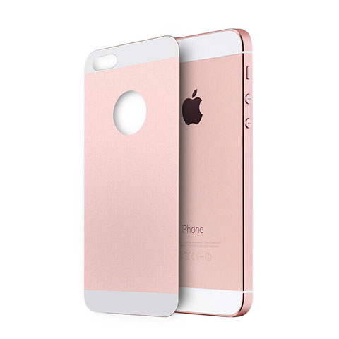Pellicola in Vetro Temperato Protettiva Retro Proteggi Schermo Film per Apple iPhone 5 Oro Rosa