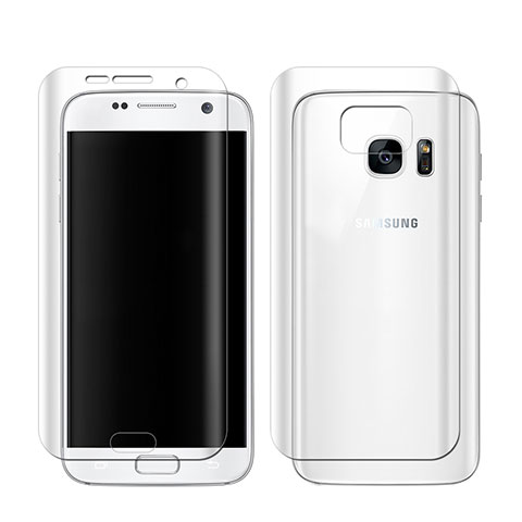 Pellicola Protettiva Fronte e Retro Proteggi Schermo Film per Samsung Galaxy S7 G930F G930FD Chiaro