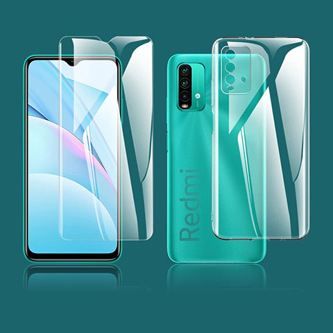 Pellicola Protettiva Fronte e Retro Proteggi Schermo Film per Xiaomi Redmi 9T 4G Chiaro