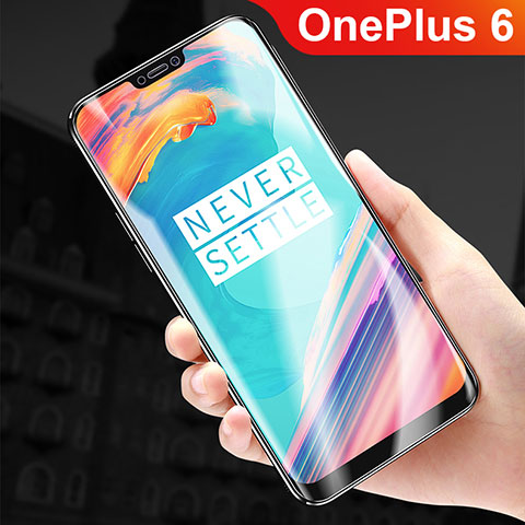 Pellicola Protettiva Proteggi Schermo Film Integrale F01 per OnePlus 6 Chiaro