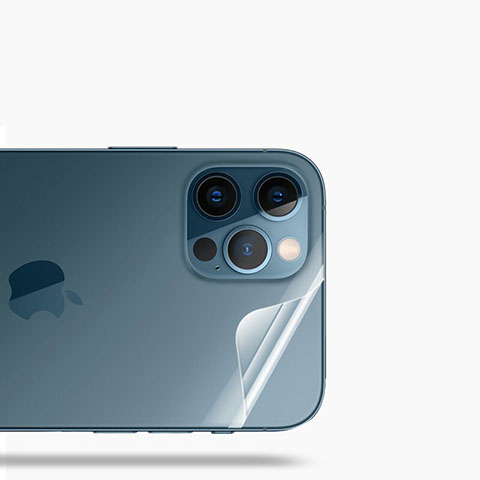 Pellicola Protettiva Retro Proteggi Schermo Film B02 per Apple iPhone 14 Pro Max Chiaro