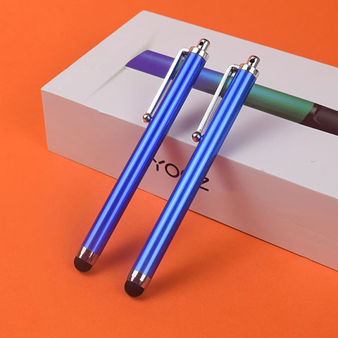 Penna Pennino Pen Touch Screen Capacitivo Universale 2PCS H03 Blu