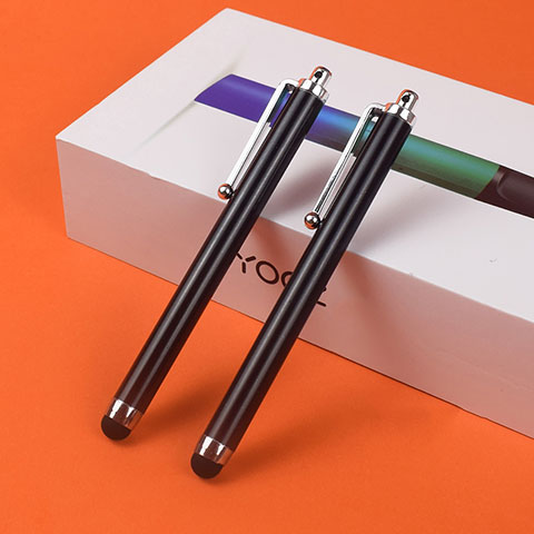 Penna Pennino Pen Touch Screen Capacitivo Universale 2PCS H03 Nero