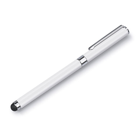 Penna Pennino Pen Touch Screen Capacitivo Universale H04 Bianco