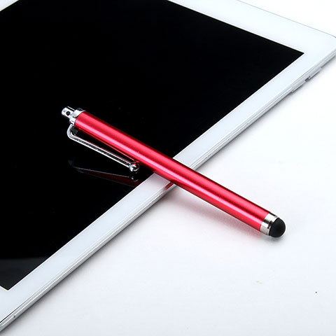 Penna Pennino Pen Touch Screen Capacitivo Universale H08 Rosso