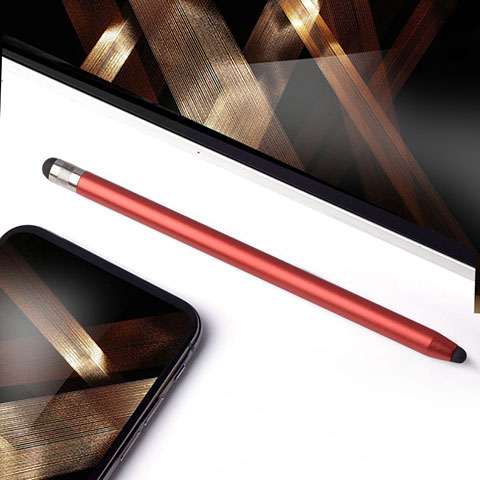 Penna Pennino Pen Touch Screen Capacitivo Universale H14 Rosso
