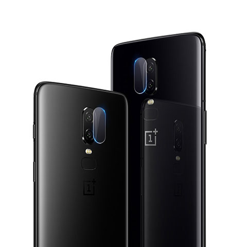 Protettiva della Fotocamera Vetro Temperato per OnePlus 6 Chiaro