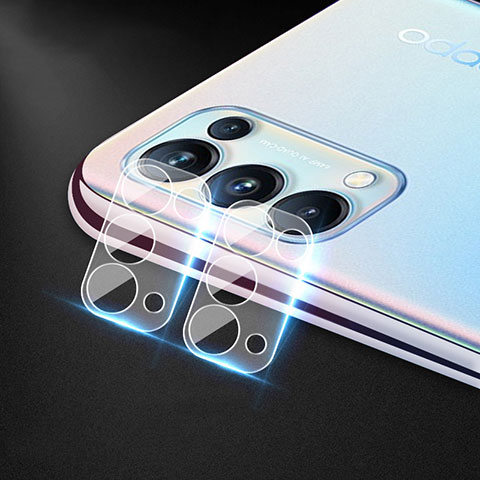 Protettiva della Fotocamera Vetro Temperato Proteggi Schermo C02 per Oppo Reno5 Pro 5G Chiaro