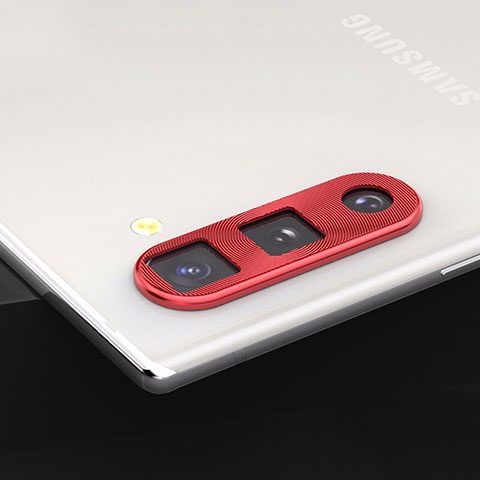 Protettiva della Fotocamera Vetro Temperato Proteggi Schermo per Samsung Galaxy Note 10 5G Rosso