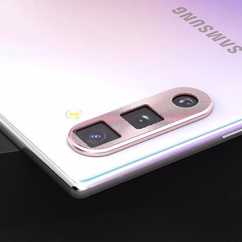 Protettiva della Fotocamera Vetro Temperato Proteggi Schermo per Samsung Galaxy Note 10 Oro Rosa