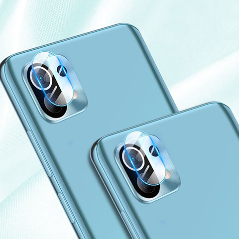 Protettiva della Fotocamera Vetro Temperato Proteggi Schermo per Xiaomi Mi 11 Lite 4G Chiaro