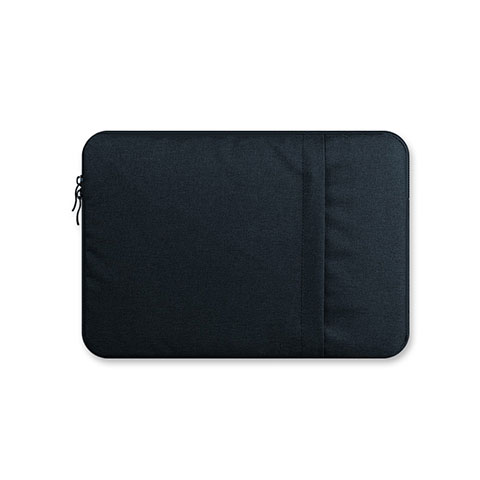 Sacchetto in Velluto Custodia Tasca Marsupio S03 per Huawei Honor MagicBook Pro (2020) 16.1 Nero