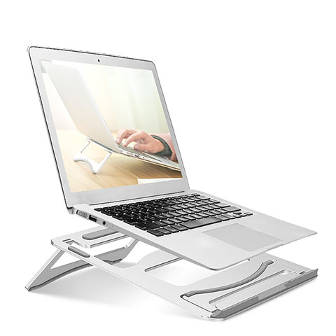 Supporto Computer Sostegnotile Notebook Universale S03 per Apple MacBook Air 13.3 pollici (2018) Argento