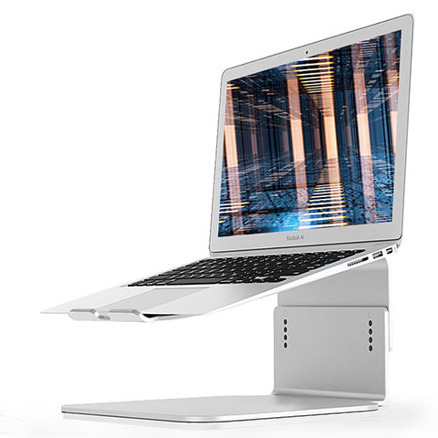 Supporto Computer Sostegnotile Notebook Universale S09 per Apple MacBook Air 11 pollici Argento