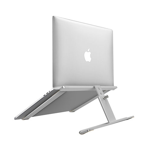 Supporto Computer Sostegnotile Notebook Universale T12 per Apple MacBook Pro 13 pollici (2020) Argento
