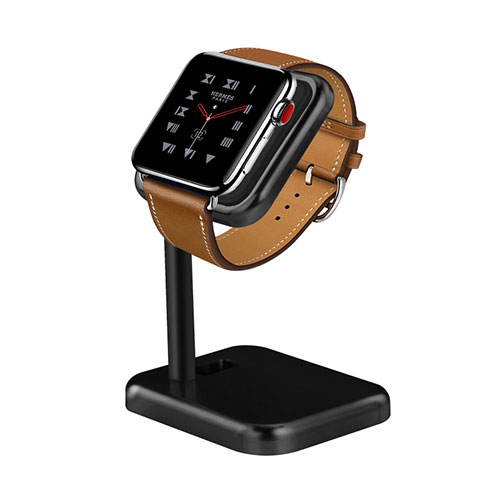 Supporto Di Ricarica Stand Docking Station per Apple iWatch 5 44mm Nero