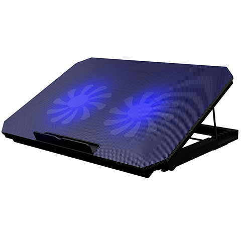 Supporto per Latpop Sostegnotile Notebook Ventola Raffreddamiento Stand USB Dissipatore Da 9 a 16 Pollici Universale M19 per Huawei MateBook X Pro (2020) 13.9 Nero