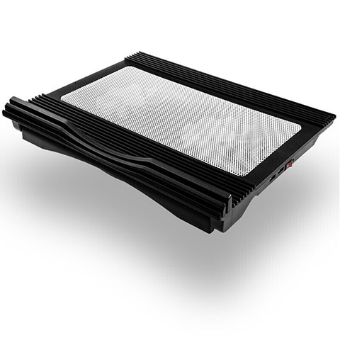 Supporto per Latpop Sostegnotile Notebook Ventola Raffreddamiento Stand USB Dissipatore Da 9 a 17 Pollici Universale L05 per Apple MacBook Pro 15 pollici Nero