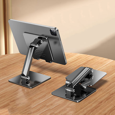 Supporto Tablet PC Flessibile Sostegno Tablet Universale F01 per Apple iPad 10.9 (2022) Nero