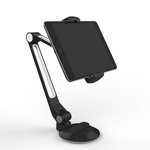 Supporto Tablet PC Flessibile Sostegno Tablet Universale H04 per Apple iPad 2 Nero
