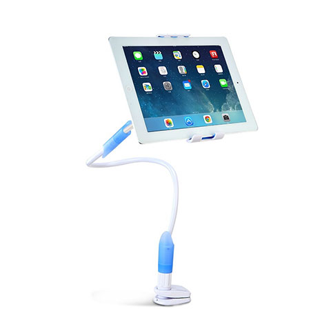 Supporto Tablet PC Flessibile Sostegno Tablet Universale T41 per Apple iPad Mini Cielo Blu