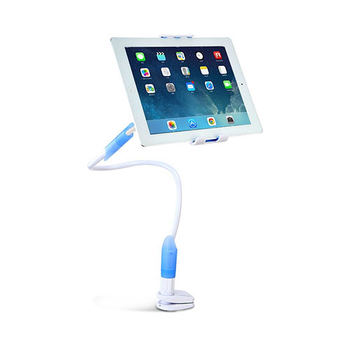 Supporto Tablet PC Flessibile Sostegno Tablet Universale T41 per Apple New iPad 9.7 (2018) Cielo Blu