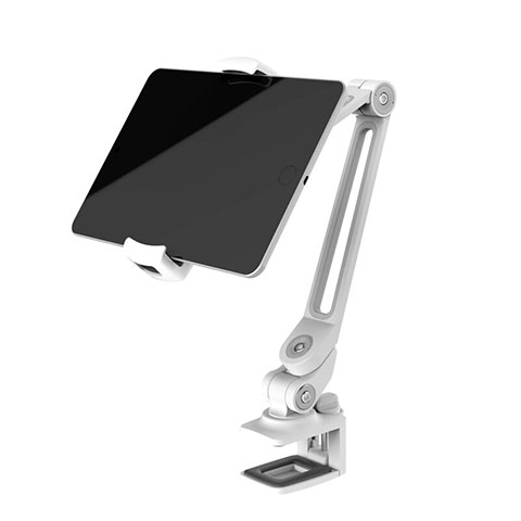 Supporto Tablet PC Flessibile Sostegno Tablet Universale T43 per Apple New iPad 9.7 (2018) Argento