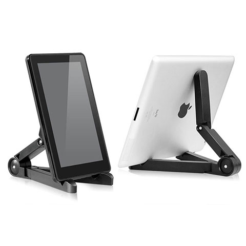 Supporto Tablet PC Sostegno Tablet Universale T23 per Samsung Galaxy Note 10.1 2014 SM-P600 Nero