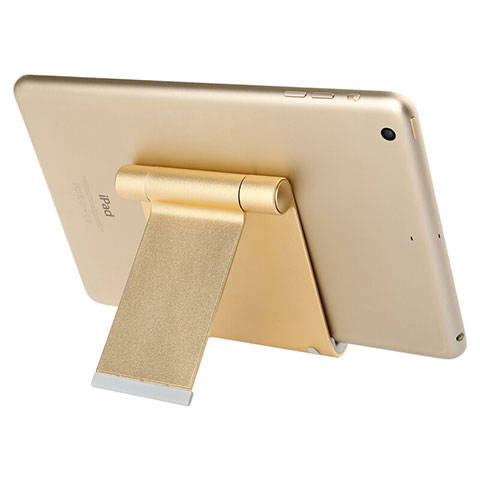 Supporto Tablet PC Sostegno Tablet Universale T27 per Apple iPad 2 Oro