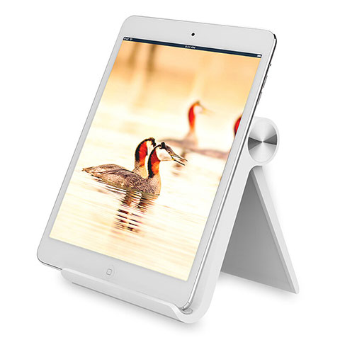 Supporto Tablet PC Sostegno Tablet Universale T28 per Apple iPad Mini 5 (2019) Bianco