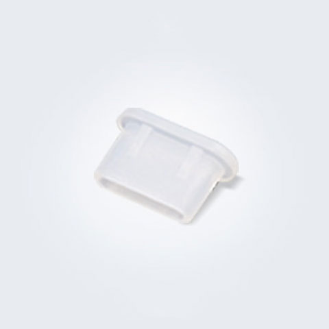 Tappi Antipolvere USB-C Jack Anti-dust Type-C Anti Polvere Universale H11 per Apple iPhone 15 Bianco