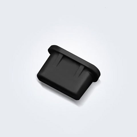 Tappi Antipolvere USB-C Jack Anti-dust Type-C Anti Polvere Universale H11 per Apple iPhone 15 Plus Nero