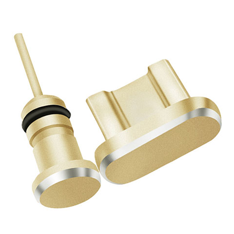 Tappi Antipolvere USB Jack Anti-dust Android Anti Polvere Universale Oro