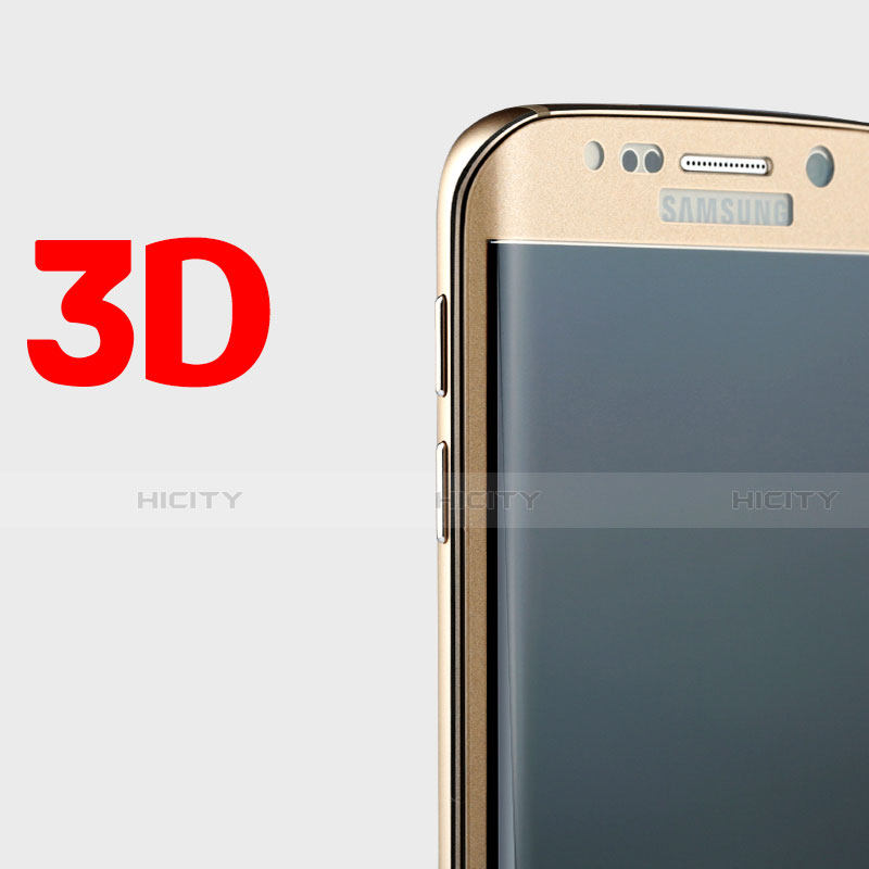 3D Pellicola in Vetro Temperato Protettiva Proteggi Schermo Film per Samsung Galaxy S6 Edge SM-G925 Chiaro