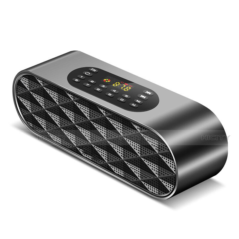 Altoparlante Casse Mini Bluetooth Sostegnoble Stereo Speaker K03 Nero