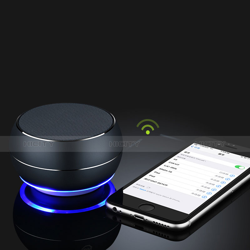 Altoparlante Casse Mini Bluetooth Sostegnoble Stereo Speaker Nero