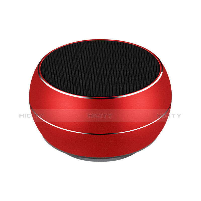 Altoparlante Casse Mini Bluetooth Sostegnoble Stereo Speaker Rosso